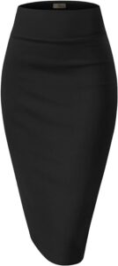 black pencil skirt